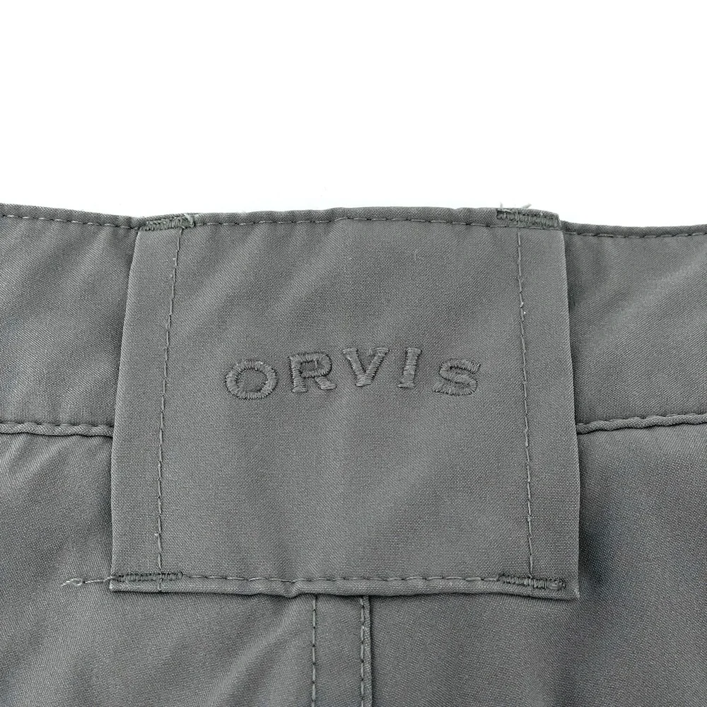Orvis Men's Outdoor Utility Shorts Gray 32 Travel Fishing Hike Outdoor